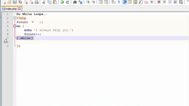 PHP Tutorial - 22 do while Loop смотреть онлайн