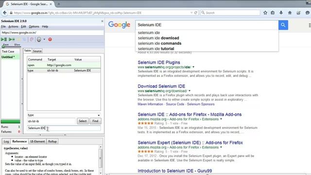 Selenium IDE typeAndWait Command смотреть онлайн
