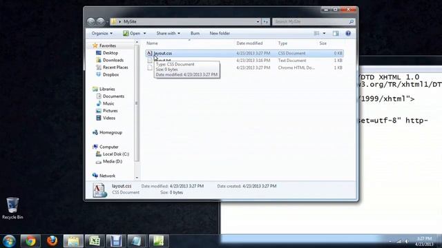 How To Use CSS & HTML Together In Notepad : Tech Niche смотреть онлайн