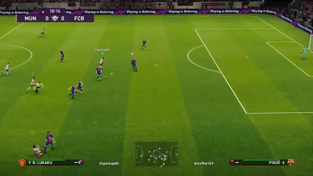 Играем в демо PES 2020 online (Manual passing) смотреть онлайн
