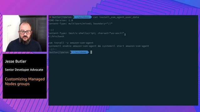 AWS Container Day - Customizing Managed Node Groups смотреть онлайн