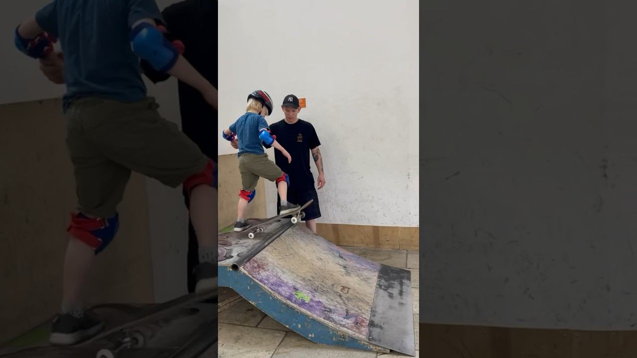 Тренировка по скейту в скейт парке BunnyHop. Инструктор Максим Левин смотреть онлайн