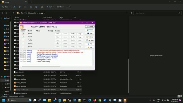 How To Install XAMPP On Windows With IIS And MySQL Server Already Installed смотреть онлайн