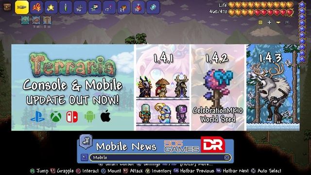 Terraria 1.4.4 Mobile News! | The Next Big Update! смотреть онлайн