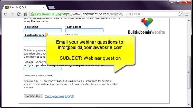 Free Joomla Webinar - question and answer смотреть онлайн
