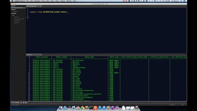 Using Sublime Text as your SQL Query Tool смотреть онлайн