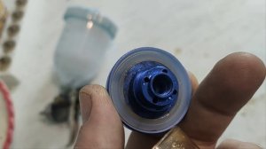 Разборка самого популярного фильтра влагоотделителя для краскопульта (пульверизатора)