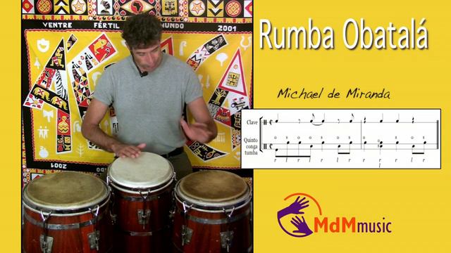 Rumba Obatalá lesson by Michael de Miranda смотреть онлайн