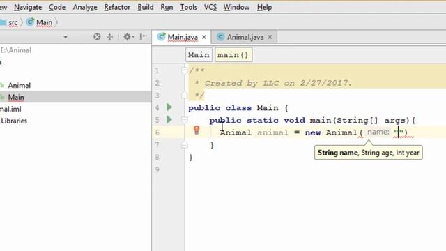 how to wirte class in java, java tutorial смотреть онлайн