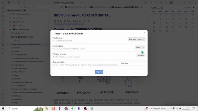 Cómo exportar notas de EVERNOTE a OBSIDIAN en 2023 con el nuevo plugin importer смотреть онлайн