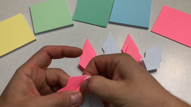 Как сделать снежинку из бумаги объёмную 3D. How to make a paper snowflake. Origami DIY. DIY. смотреть онлайн