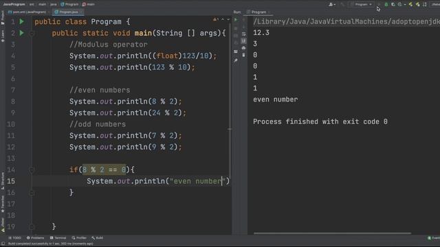 Java Modulus Operator Tutorial - With Examples and Use-cases смотреть онлайн