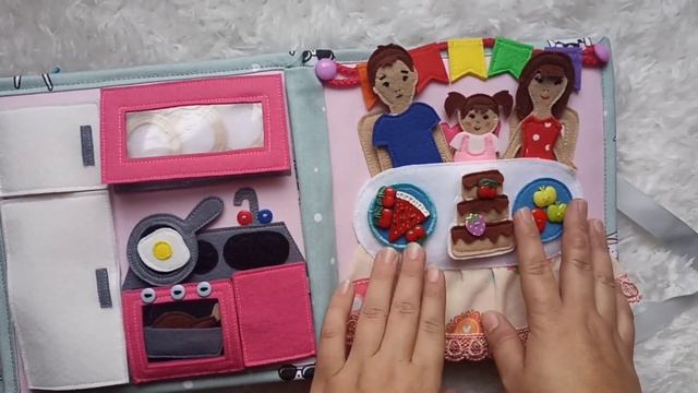 кукольный домик. книжка из фетра смотреть онлайн