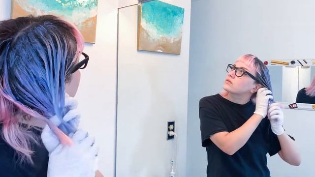 Witchy Hair Arctic Fox [Blue Jean Baby + Sterling] HairDye. Прощай розовый. Встречаем сине-лиловый! смотреть онлайн