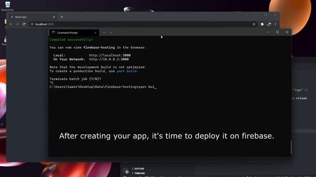 How to host React app on Firebase for FREE! смотреть онлайн
