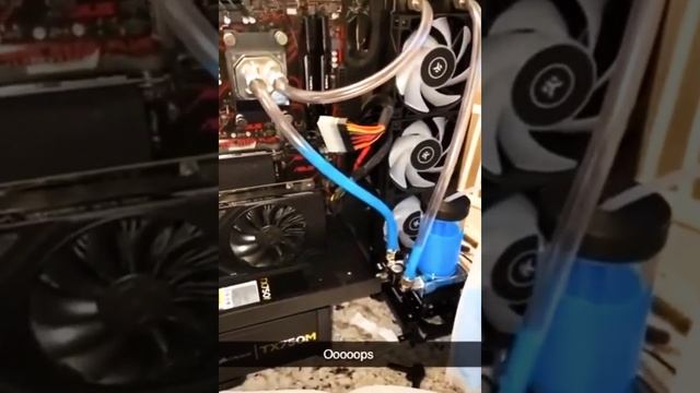 PC Water cooling failed ? #pc #watercooling #failed смотреть онлайн
