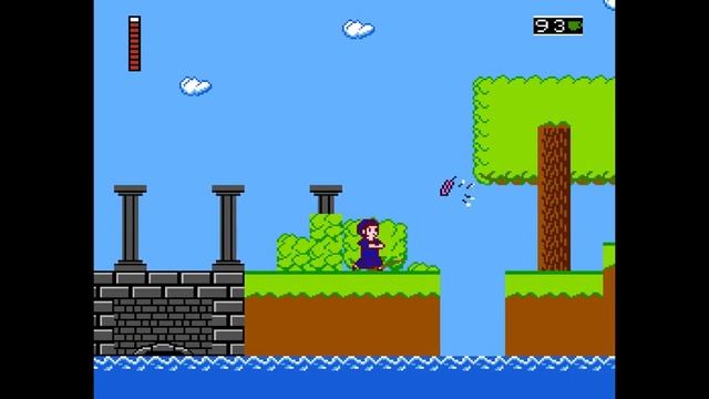 Jane Austen's 8 bit Adventure (Homebrew) NES - Walkthrough (Demo 1-2 lvl.) смотреть онлайн