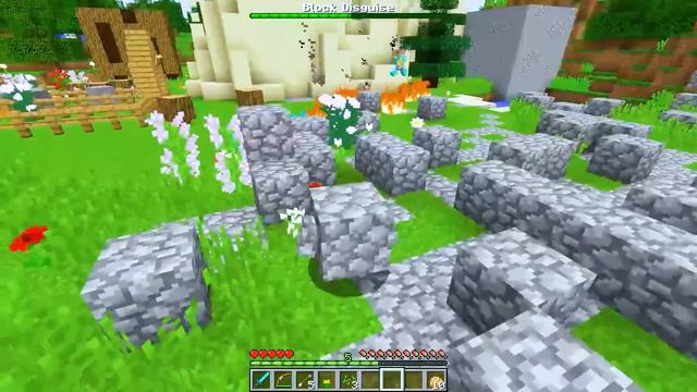 Minecraft But We Play As RARE BLOCKS! смотреть онлайн