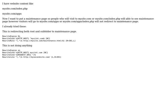 DevOps & SysAdmins: Root only redirect using .htaccess (2 Solutions!!) смотреть онлайн