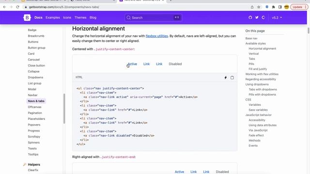 Bootstrap Tutorial For Beginners #34 - Bootstrap Nav Tabs Tutorial | Bootstrap Full Course Tutorial смотреть онлайн