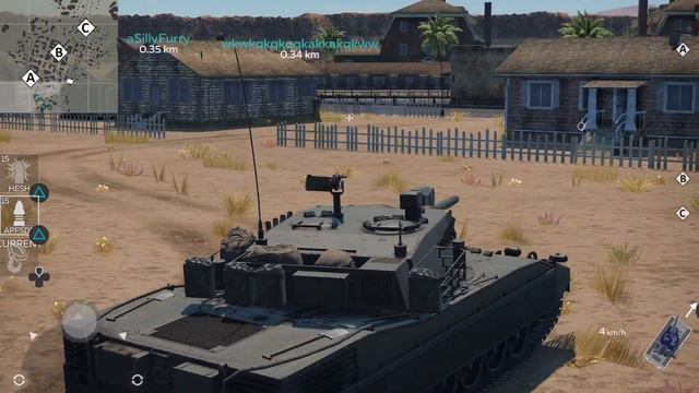 NEW OF-40 Mk.2A Platoon - War Thunder Mobile смотреть онлайн