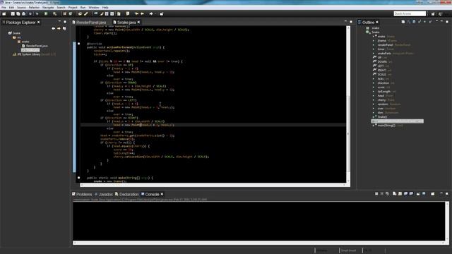 Programming Snake in Java! (Full Tutorial) смотреть онлайн
