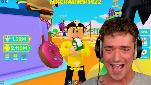 SUPER EATER SIMULATOR! (Roblox) смотреть онлайн