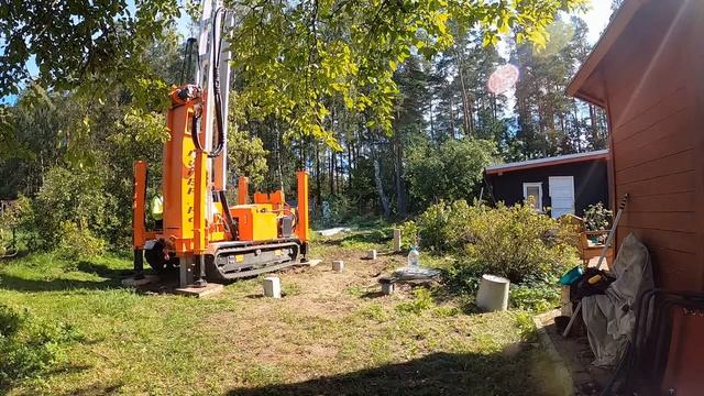 Фундамент в Латвии / Pamati Latvija / Монтаж свай / Pāļu montāža / смотреть онлайн