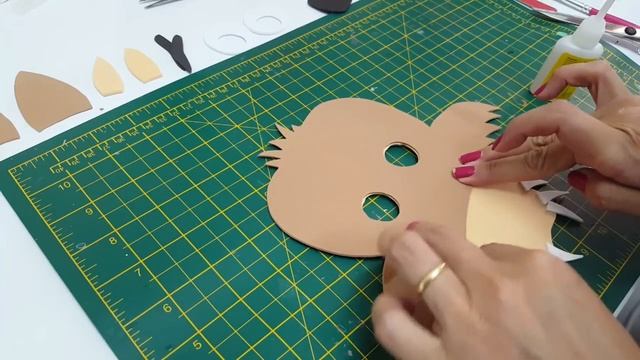 Máscara Lobo Mau em EVA - bad wolf mask (foam) - злая маска волка смотреть онлайн