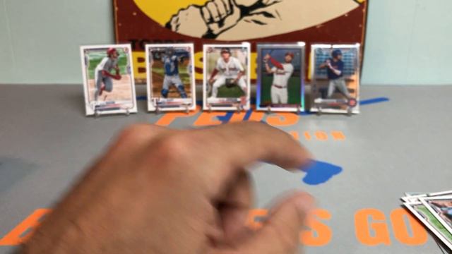 2021 Bowman Blaster Box - Green Shimmer Auto /99!!! смотреть онлайн
