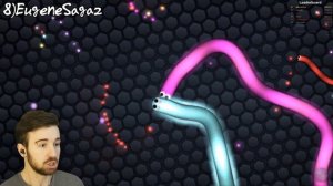 «Реакции Летсплейщиков» на Поражение в Slither.io