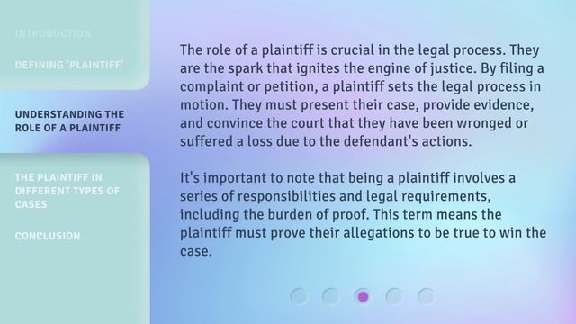 Understanding Legal Terms: Who is the Plaintiff? смотреть онлайн