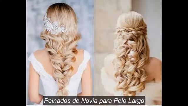 Peinados de Novia para Pelo Largo | Cortes de Pelo смотреть онлайн