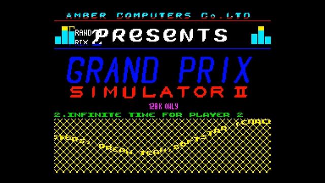 Grand Prix Simulator 2 Crack Intro - Amber Computers Co Ltd [#zx spectrum] смотреть онлайн
