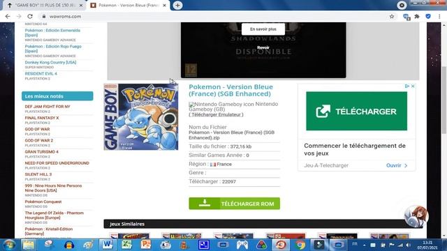 COMMENT JOUER À LA GAME BOY SUR PC, INSTALLER L’ÉMULATEUR VISUAL BOY ADVANCE ? (TUTO COMPLET) смотреть онлайн