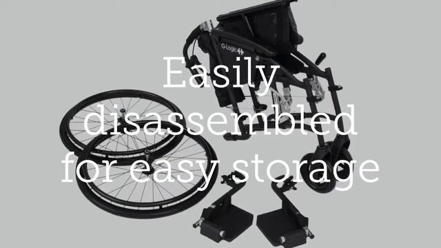 The Excel G Logic Self Propelled Lightweight Wheelchair Brown and Black Edition смотреть онлайн