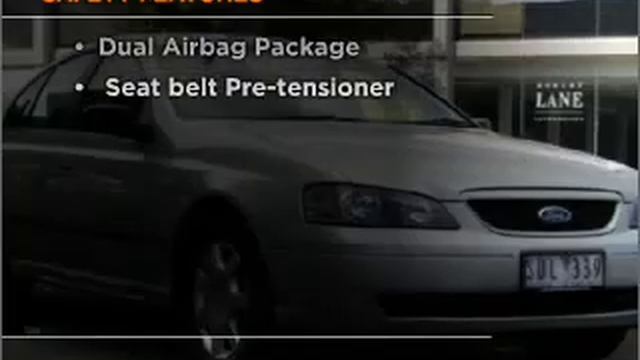 2003 FORD FALCON XT - South Melbourne VIC смотреть онлайн