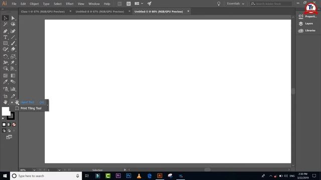 Adobe Illustrator Training Class 1 - Tool Bar Introduction Work - Space смотреть онлайн