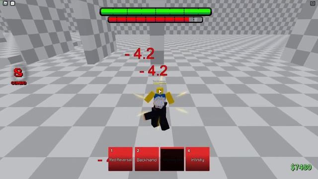 Gojo 100% Combo Anime Battle Arena ROBLOX смотреть онлайн