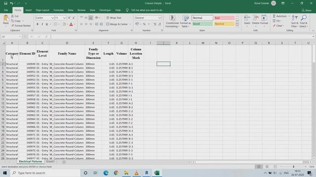Revit Dynamo - Exporting the Elements Parameter to Excel смотреть онлайн