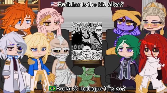 Gods [Record of Ragnarok] react to Luffy || Gear 5 || Gacha ???? смотреть онлайн