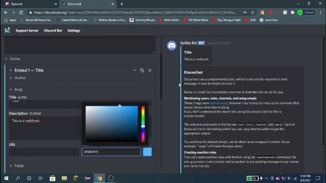 How to Make Custom Embeds on Discord Using DiscoHook смотреть онлайн