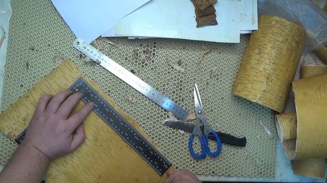 Поделки из бересты,берестяной тубус.