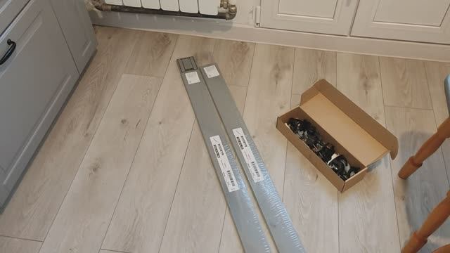 Монтаж цоколя Bodbyn "Будбин" на кухню Ikea Metod "Икеа Метод". Проблемы и их решение. 14042023.