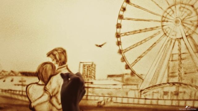 Татьяна Галицына " My Love Story". Песочная Анимация смотреть онлайн