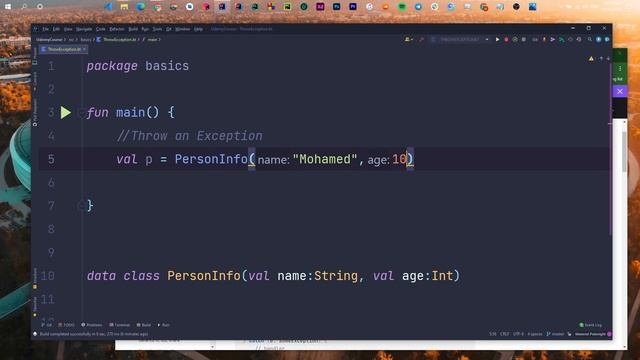 112 Throw an Exception смотреть онлайн