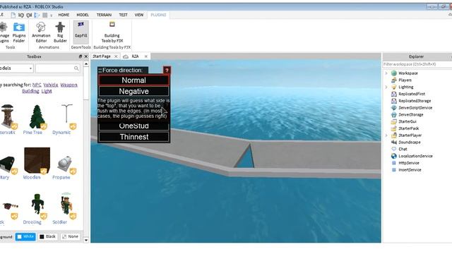 Building Tips - How to use the 'Gap Fill' Studio extension [ROBLOX] смотреть онлайн