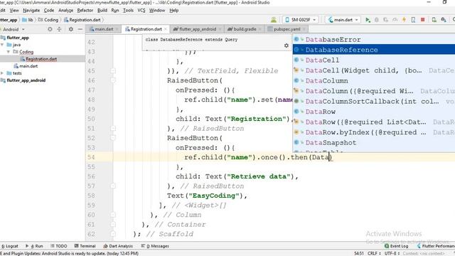 3 How to fetch data from firebase using flutter | Retrieve and get data смотреть онлайн