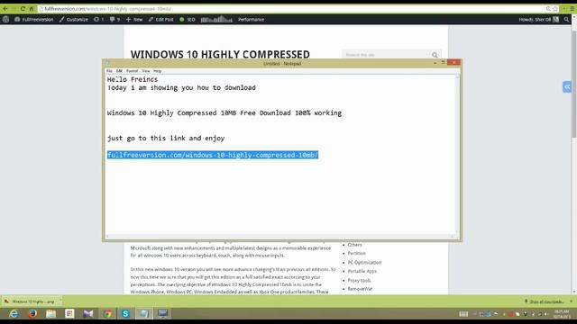 Windows 10 Highly Compressed 10mb Free Download x86 x64 with Key смотреть онлайн